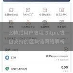 比特派用户教程 Bitpie钱包支持的区块链网络解析