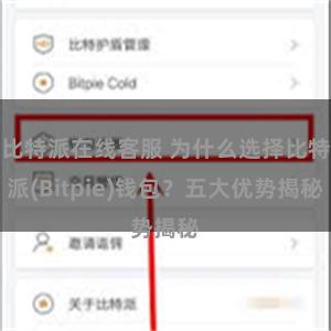 比特派在线客服 为什么选择比特派(Bitpie)钱包？五大优势揭秘