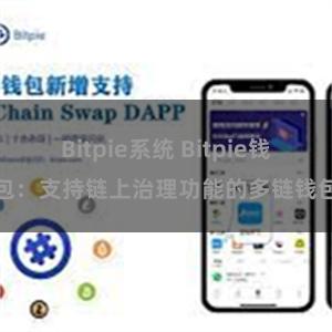 Bitpie系统 Bitpie钱包：支持链上治理功能的多链钱包
