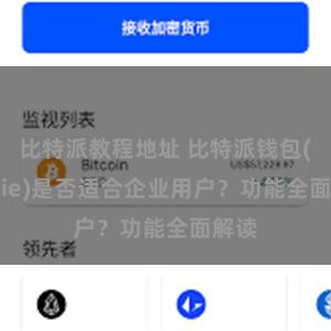 比特派教程地址 比特派钱包(Bitpie)是否适合企业用户？功能全面解读