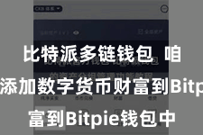 比特派多链钱包 咱们需要添加数字货币财富到Bitpie钱包中